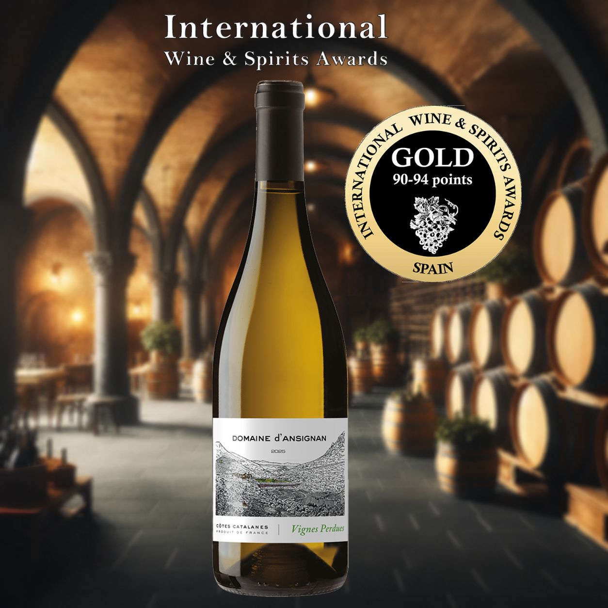 International Wine & Spirit Awards 2026 : Médaille d'Or