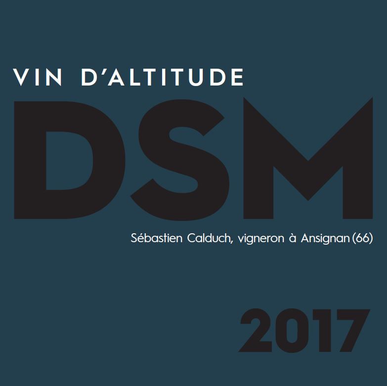 Etiquette vin Fitou Sous la montagne